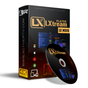Abonnement LXtream Player MULTI-ÉCRANS – 12 Mois